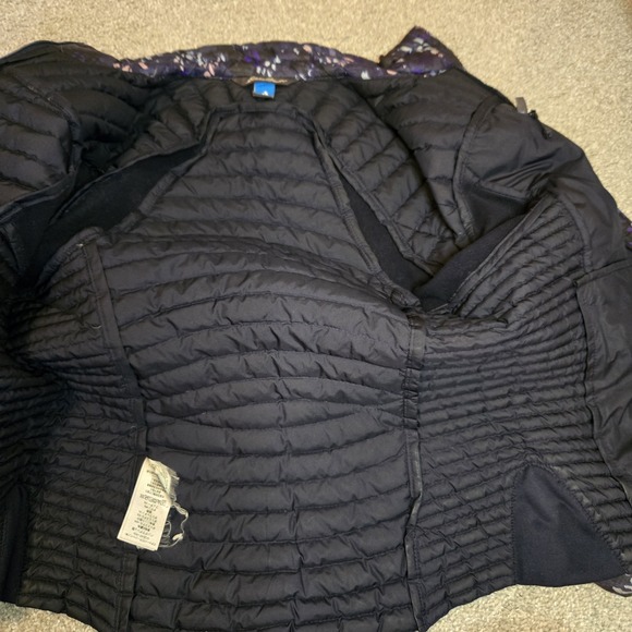 Eddie Bauer Puffer Down Jacket XS First Ascent Lightweight Zip Packable READ - Picture 10 of 11